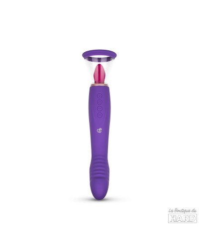 Stimulateur de clitoris et point G Pleasure Pump 26cm