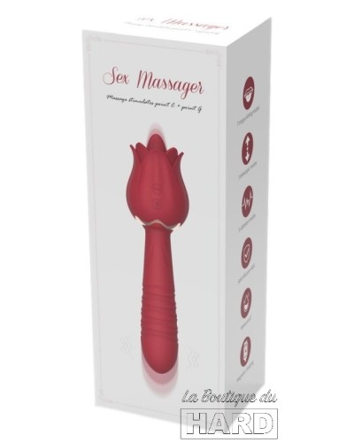 Stimulateur de clitoris et Point G Rose Licky