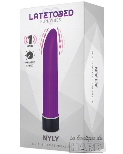 Stimulateur de clitoris Nyly 13 x 2.5cm Violet
