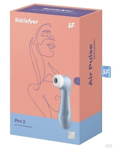 Stimulateur de clitoris Pro 2 Satisfyer Bleu