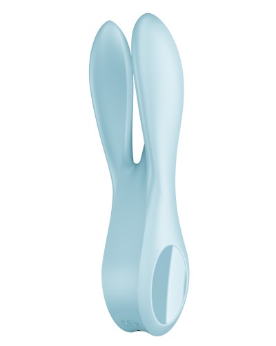 Stimulateur de clitoris vibrant Threesome 1 Satisfyer Bleu