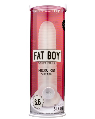 Gaine de pEnis FAt BOY Micro Rib 16 cm pas cher