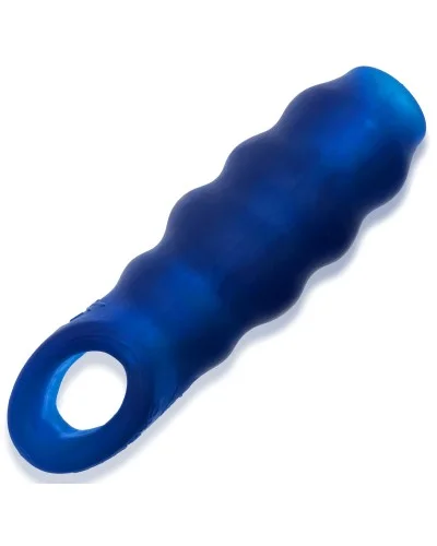 Gaine de pEnis Oxballs Invader 13 x 5cm Bleue pas cher