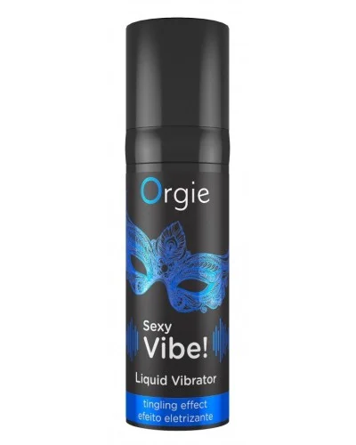 Gel stimulant Sexy Vibe Electric 15ml pas cher