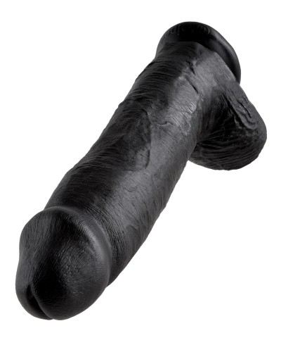 Gode King Cock 27 x 8 cm Noir pas cher