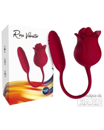 Stimulateur et Vibro Dwich Rose pas cher