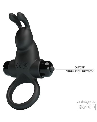 Cockring Rabbit Pretty Love 10 Vibrations pas cher