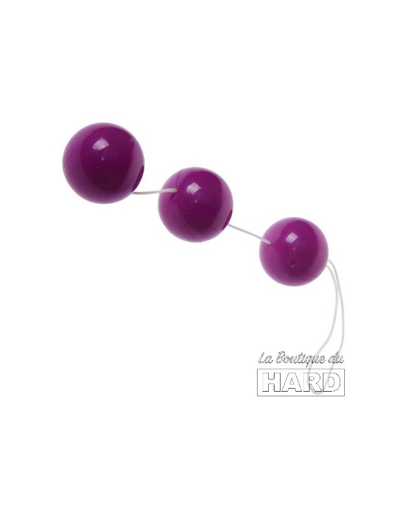 Boules de Geisha 3.5 cm Violet pas cher