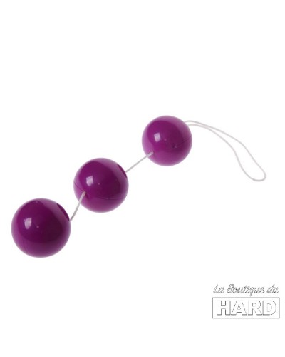 Boules de Geisha 3.5 cm Violet pas cher