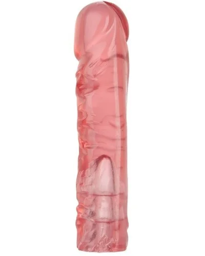 Gode Vac-U-Lock Pink Jelly 20 x 4 cm pas cher
