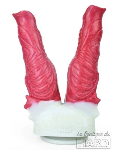 Double Gode Alien Duhix 16 x 4.6cm pas cher