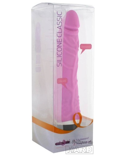 Vibromasseur Slim Original 17 x 4.5 cm rose pas cher