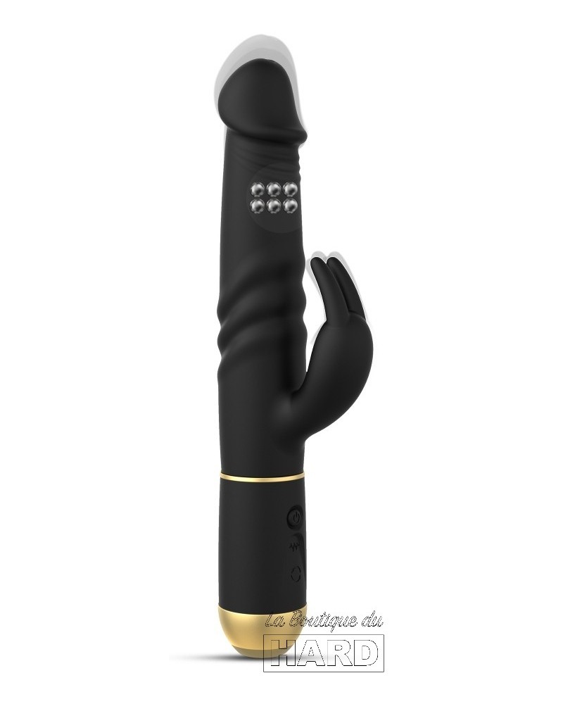 Vibro Furious Rabbit 2.0 Dorcel 27cm Noir pas cher