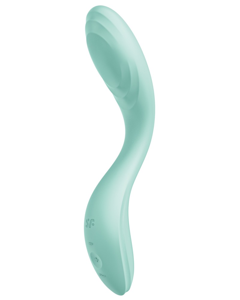 Stimulateur de point G Rrrolling Satisfyer 22cm Menthe pas cher