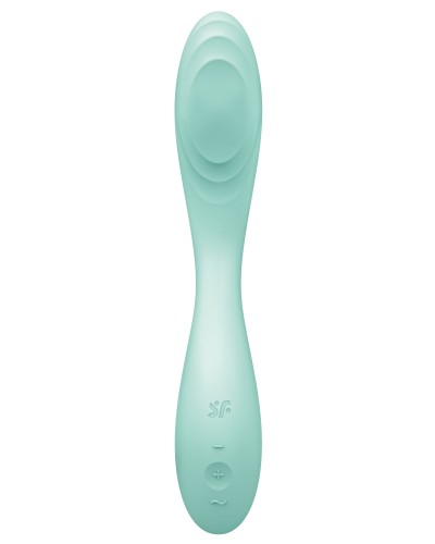 Stimulateur de point G Rrrolling Satisfyer 22cm Menthe pas cher