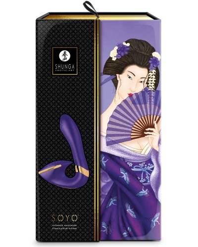 Stimulateur intime Shunga Soyo Violet pas cher