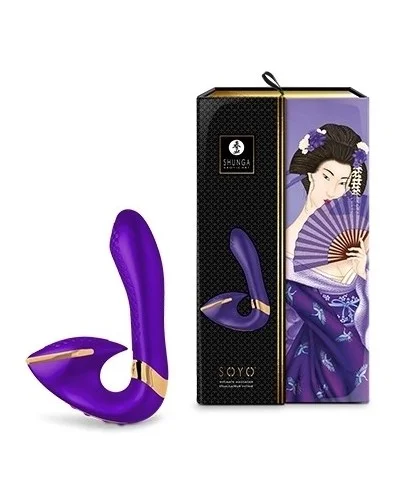 Stimulateur intime Shunga Soyo Violet pas cher