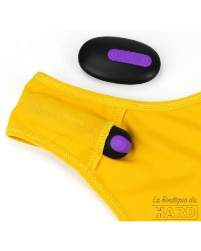 Thong avec vibro Vibe Panties S pas cher