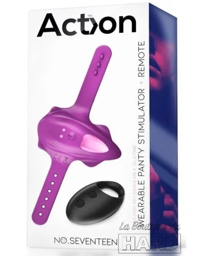 Stimulateur de clitoris Panty Violet  pas cher