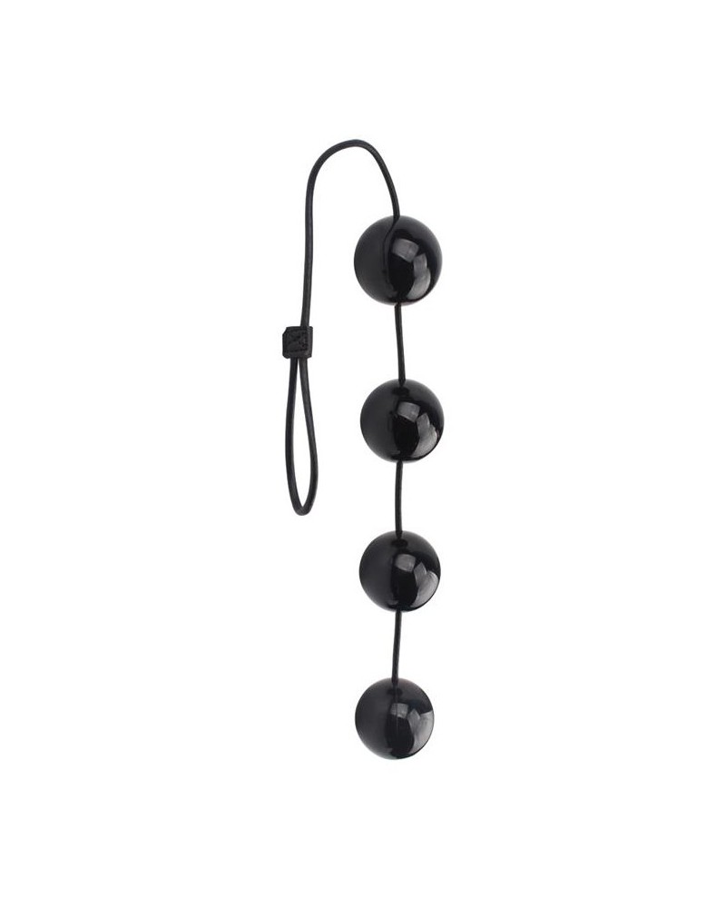 Boules anales Rubicon M 32 x 5cm Noires  pas cher