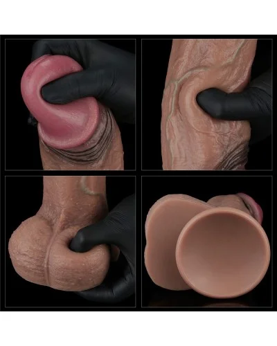 Gode Silicone Nat Cock 22 x 7cm  pas cher