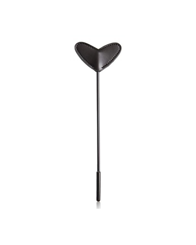 Mini Cravache Heartin 33cm Noire  pas cher