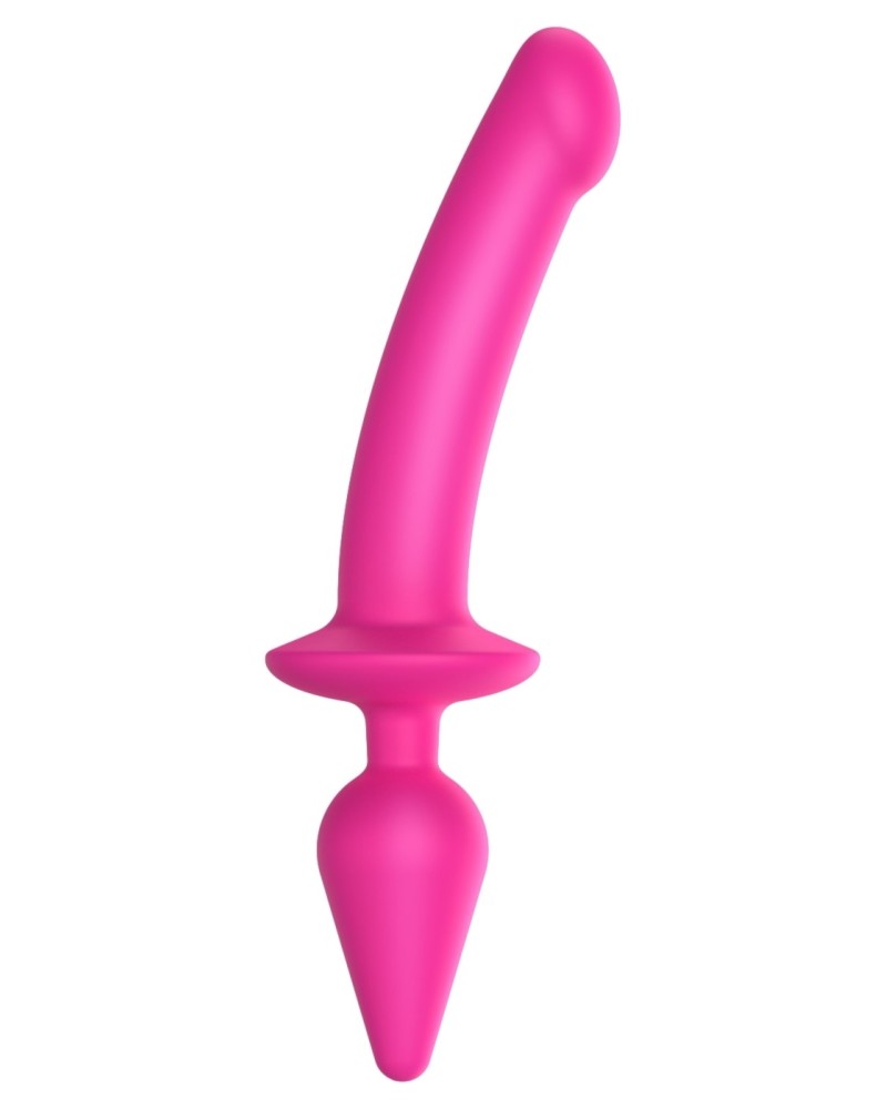 Plug Dildo Switch Strap-On-Me XXL 18 x 4cm Rose  pas cher