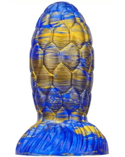 Gode Oeuf de Dragon Warnax 13 x 7cm Bleu-Dor