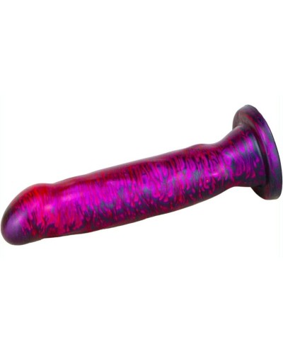 Gode Fantasy Marbex 19 x 4cm Violet-Noir  pas cher