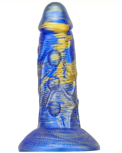 Gode Fantasy Bulstrix 15 x 5.5cm Bleu-Dor