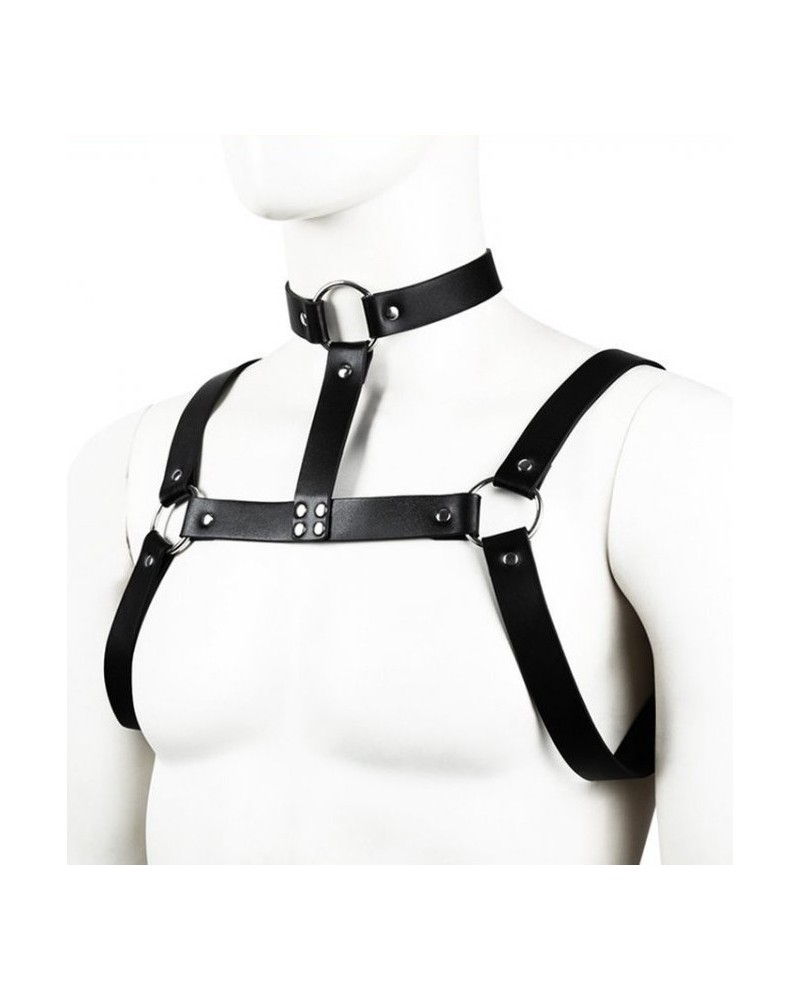 Harnais Chest Belt Noir pas cher