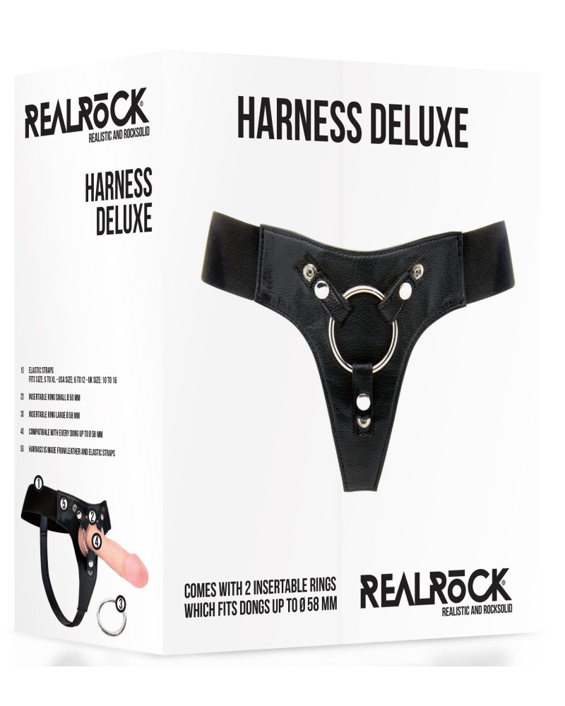 Harnais pour gode ceinture RealRock pas cher - La Boutique du Hard