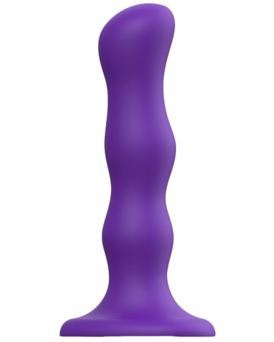 Plug Silicone Geisha Balls Strap-On-Me M 15 x 3.7cm Violet