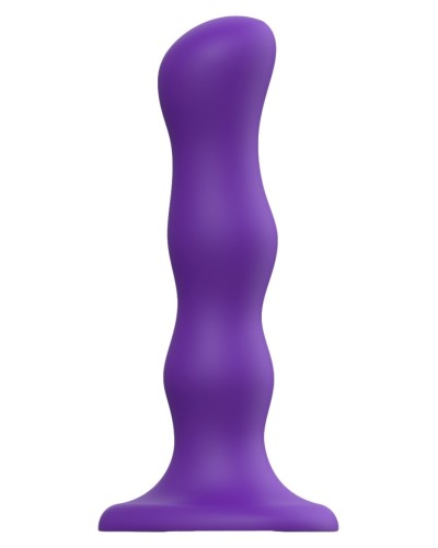 Plug Silicone Geisha Balls Strap-On-Me XL 17.5 x 4.2cm Violet