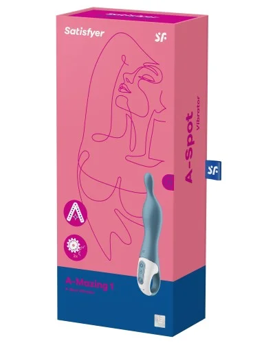 Stimulateur Point G A-Mazing 1 Satisfyer Bleu