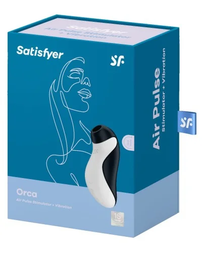 Stimulateur de clitoris Aspiration Orca Satisfyer