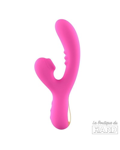 Vibro Rabbit G-Spot Vibrator Action 12 x 3.8cm Rose