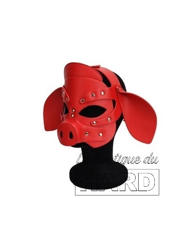 Masque Pig Grox Rouge