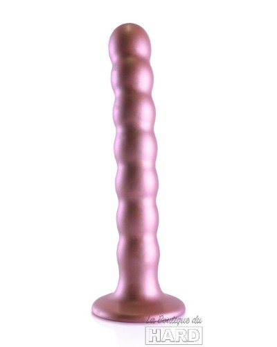 Plug Beaded G-Spot M 16.5 x 2.5cm Rose