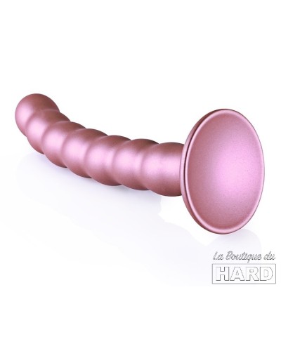 Plug Beaded G-Spot M 16.5 x 2.5cm Rose