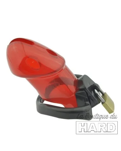 Cage de chasteté Rickers 9 x 3cm Rouge