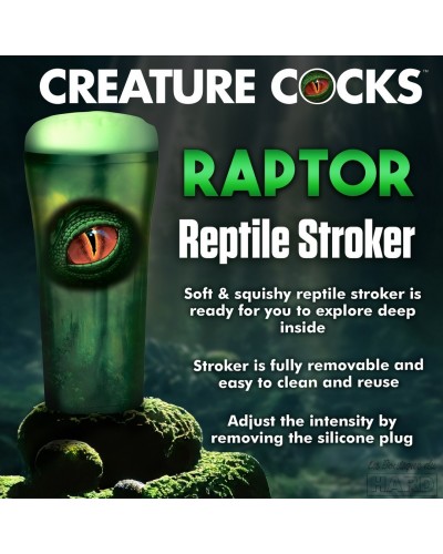 Masturbateur Creature Raptor Vert