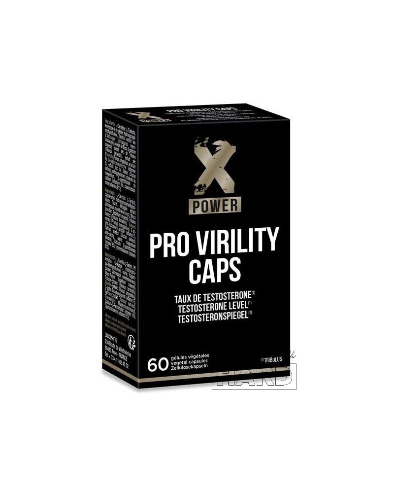 Stimulant d'érection Pro Virility Caps XPower 60 Gélules sur la Boutique du Hard