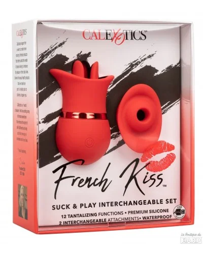 Stimulateur de Clitoris Suck & Play Rouge sur la Boutique du Hard