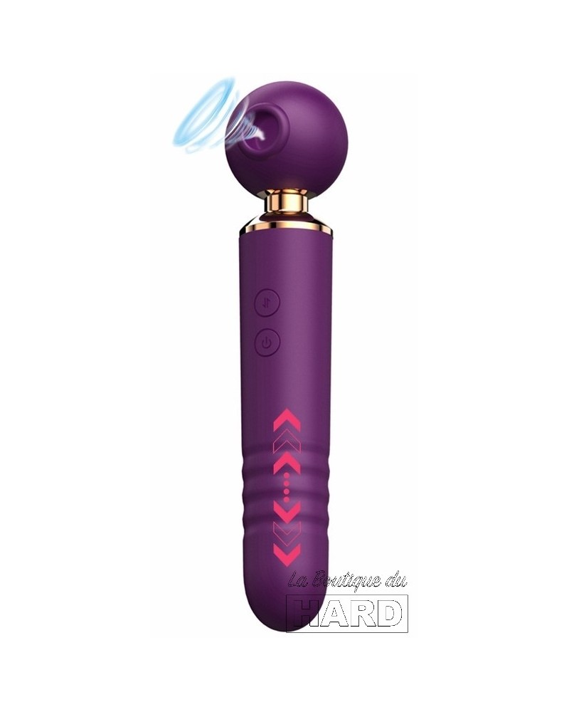 Stimulateur de clitoris et point G Budding Violet sur la Boutique du Hard