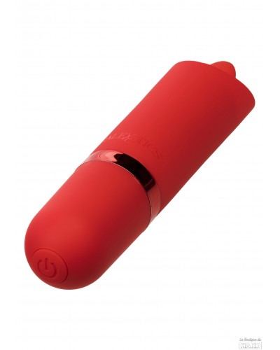 Stimulateur de clitoris avec langue Kyst Flicker Rouge sur la Boutique du Hard