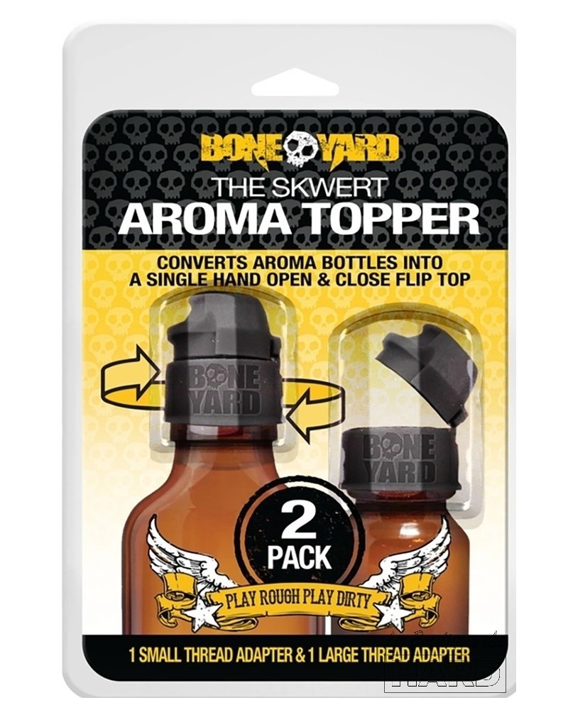 Bouchons pour Aroma Popper Topper x2 sur la Boutique du Hard