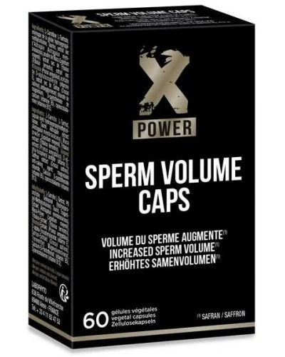 Sperm Volume Caps XPower 60 gélules sur la Boutique du Hard
