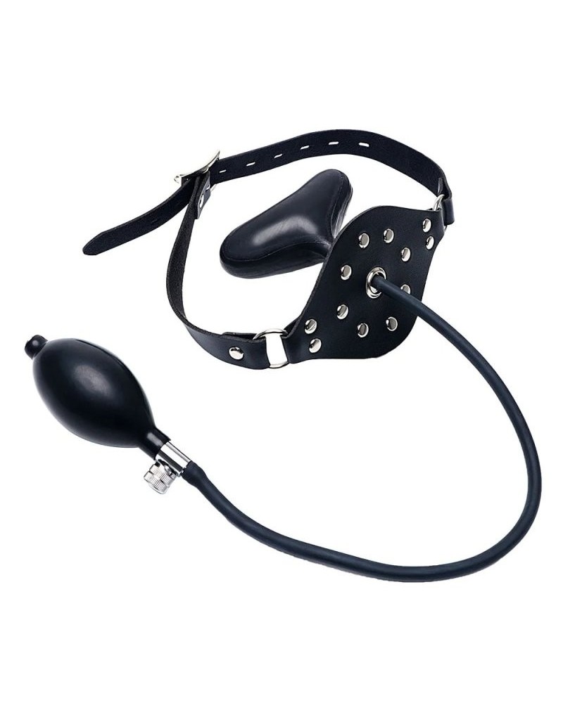 Bâillon gonflable Kinky Gag Noir sur la Boutique du Hard