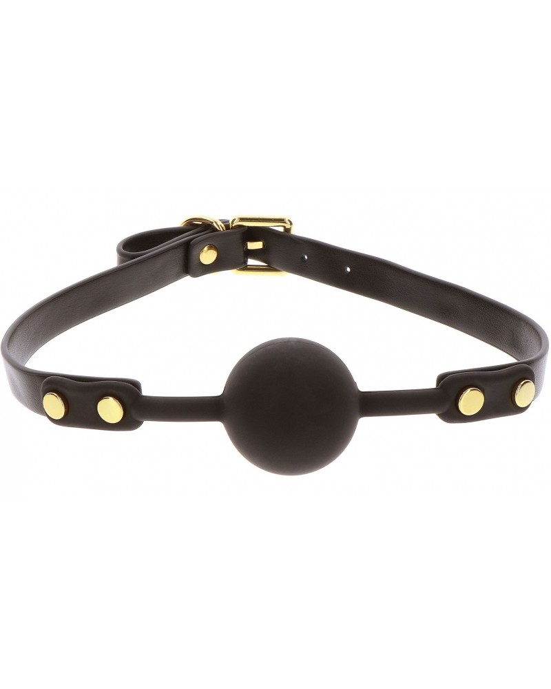 Bâillon Boule Gag Vogue Noir sur la Boutique du Hard